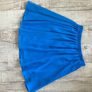Blue skirt
